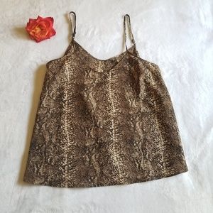 SLITHER | Snake print tank